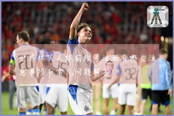 世界杯买足球前账号注册有哪些注意事项和常见问题解答